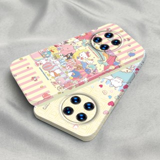 SANRIO เคสโทรศัพท์มือถือ พลาสติกแข็ง ป้องกันกล้อง ปิดด้านหลัง ลายการ์ตูนคิตตี้น่ารัก สําหรับ Vivo X90 Pro X80 X70 T X60 s X50 V25 S15 S12 V20 S7 T Y75 Y55 T1 S1