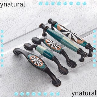 Ynatural มือจับประตูตู้เสื้อผ้า เซรามิค สําหรับตกแต่งบ้าน