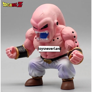 โมเดลตุ๊กตา Dragon Ball Evil Majin Buu Pvc ขนาด 10 ซม. ของเล่นสําหรับเด็ก