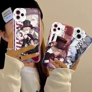 เคสโทรศัพท์มือถือ ซิลิโคนนิ่ม ใส กันกระแทก ลาย Lyney Kamisato Ayato Raiden Shogun สําหรับ Infinix Hot 20 20S 20I 10S 10 Play 12 Pro Note 10 Pro