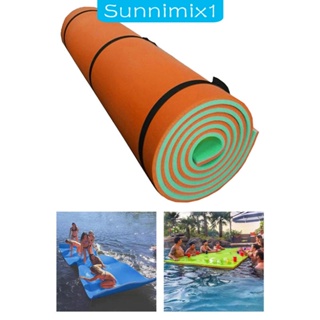 [Sunnimix1] เสื่อที่นอนลอยน้ํา สําหรับครอบครัว ผู้ใหญ่