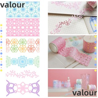 Valour เทปสติกเกอร์ 2 ม้วน สําหรับตกแต่งสมุดภาพ DIY