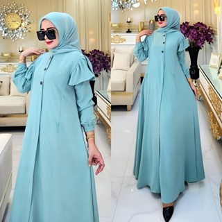 - Aira Maxy Dress Gamis Muslim Women Matt Tille Polos Basic All Size XL Large Modern Contemporary Invitation