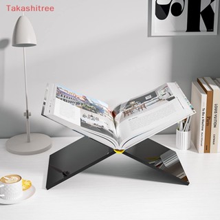 (Takashitree) ขาตั้งหนังสืออะคริลิค แบบใส ทนทาน สําหรับตั้งโชว์หนังสือ