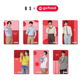 Bts BT X gofood peripheral โฟโต้การ์ด lomo การ์ดรูปภาพส่วนบุคคล เกาหลี ไอดอล เด็กผู้ชาย กลุ่ม