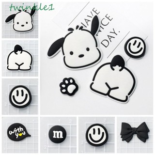 Twinkle1 เครื่องประดับ กิ๊บติดผม PVC รูป Pochacco DIY 5 ชิ้น