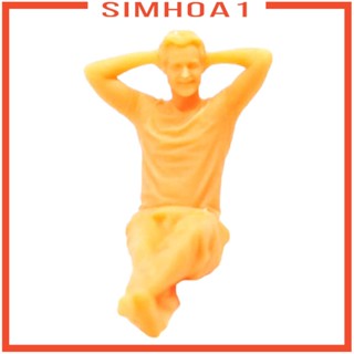 [Simhoa1] โมเดลฟิกเกอร์เรซิ่น รูปคนไดโอราม่า สเกล 1/64 สําหรับตกแต่งบ้าน