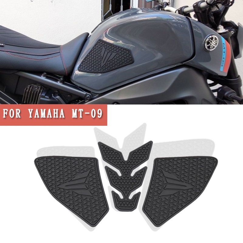 NEW Motorcycle FOR YAMAHA MT-09 MT09 MT 09 2021 2022 2023 Non-slip Side Fuel Tank Pad Stickers Waterproof Rubber Sticker