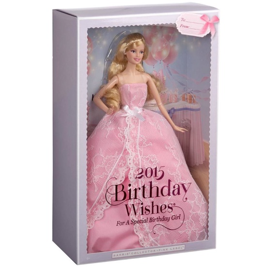 พร้อมส่ง!!ตุ๊กตาบาร์บี้ Birthday doll Wishes ในชุดราตรีน่ารักสวยงาม คละสีคละลายส่ง