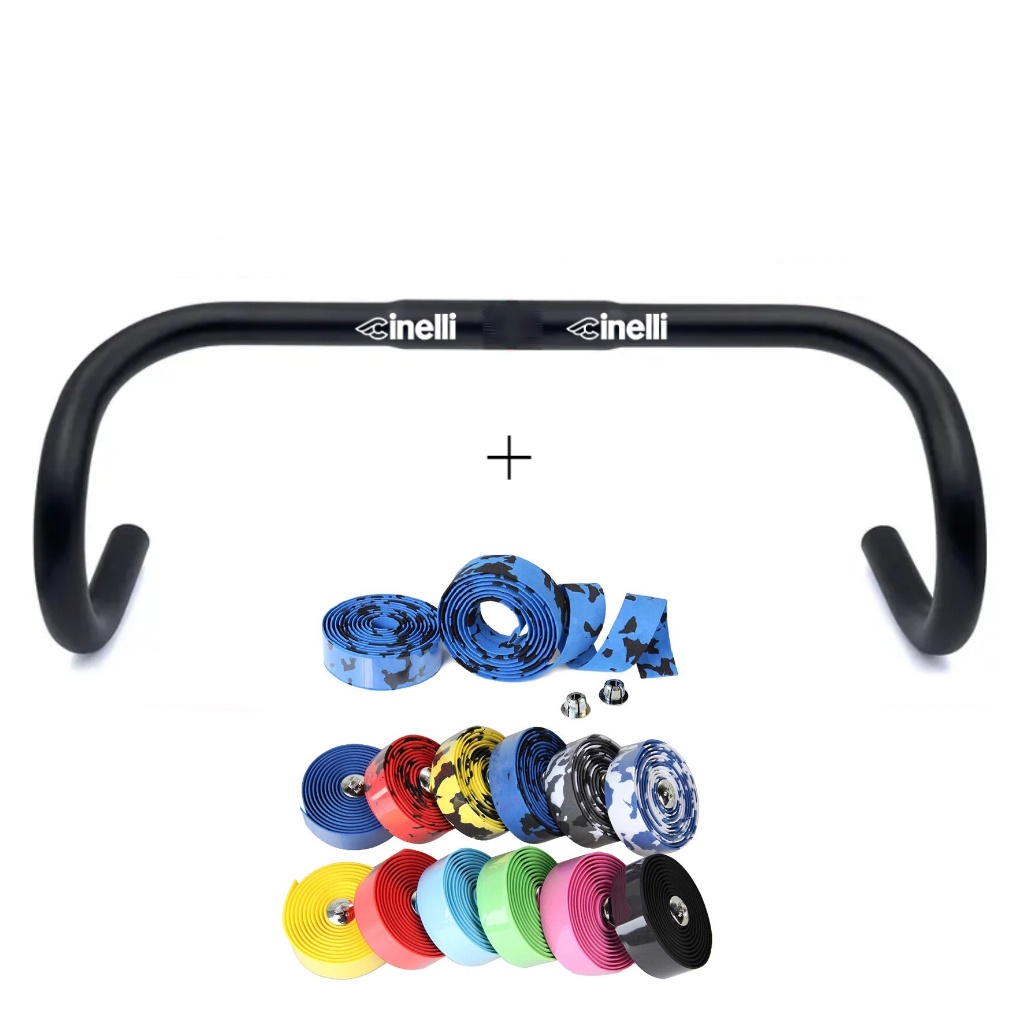 Dropbar Road Bike ALLOY Cinelli Oversize 31.8x420 มม. Fixie Racing Bike Handlebar Gravel Fixed Gear 