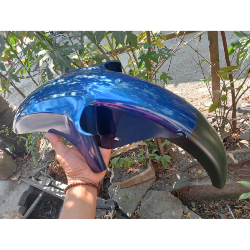 LEO MUDGER FRONT MUDGER KAWASAKI LEO STAR ABS FRONT MUDGER LEO STAR