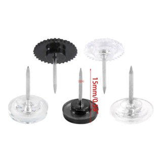 Seng หมุดปักหมุดหัวแบน แบบใส สําหรับบอร์ดไม้ก๊อก 50 ชิ้น 100…