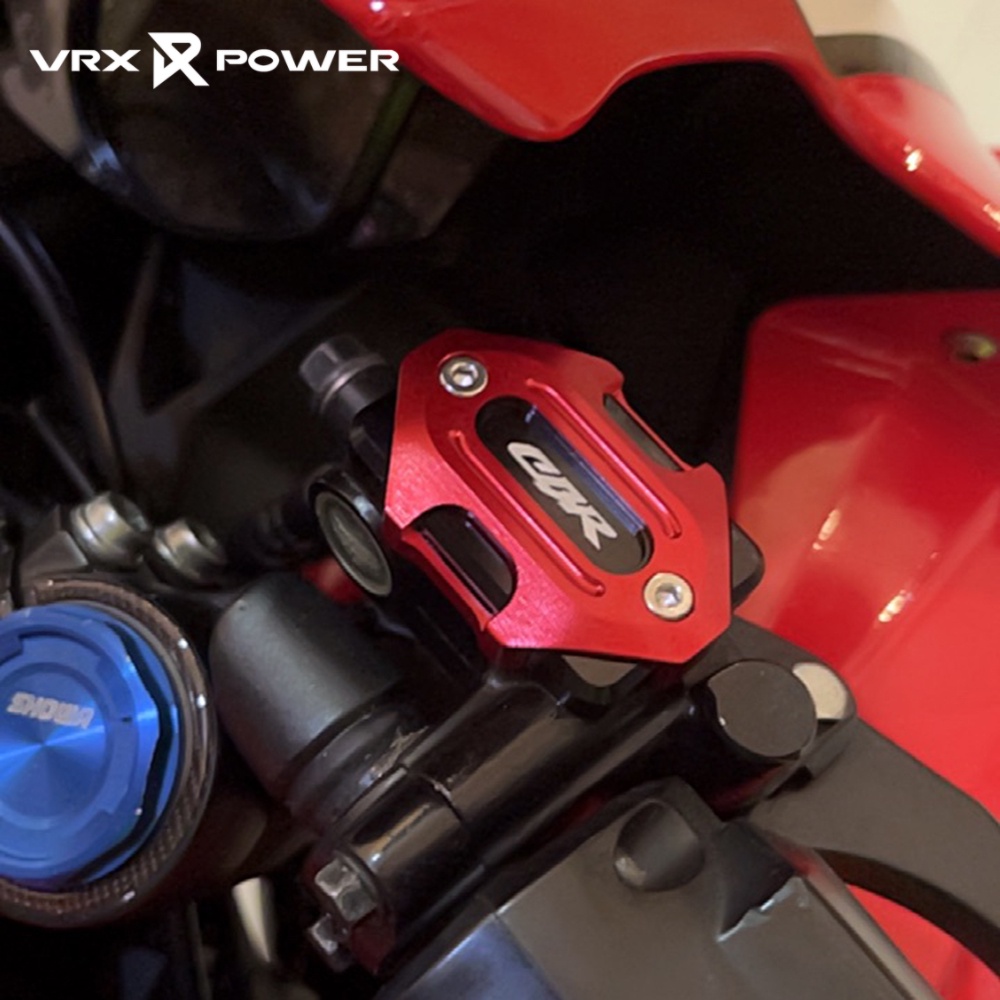 ฝาครอบถังน้ํามันเบรกหน้ารถจักรยานยนต์ CNC สําหรับ HONDA CBR150R CBR125 CBR250RR