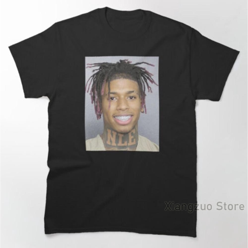 พิมพ์ลาย ขายดี เสื้อยืดลําลอง ผ้าฝ้าย แขนสั้น พิมพ์ลาย Nle Choppa Choppa Free สไตล์ฮิปฮอป คลาสสิก สํ