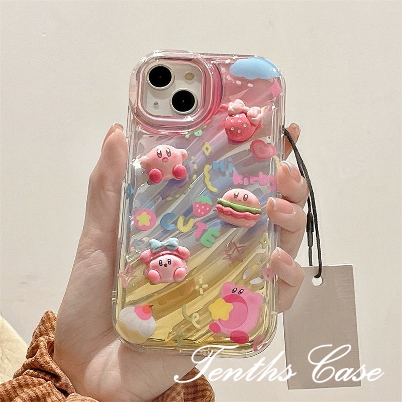 เคสโทรศัพท์มือถือ กันตก เต็มจอ ลายการ์ตูนน่ารัก สําหรับ IPhone 15 14 13 12 11 Pro Max X Xr Xs Max 7 8 SE2020