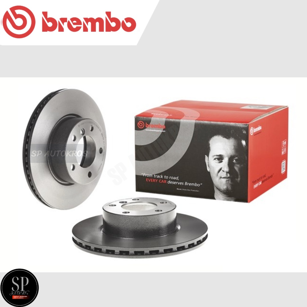BREMBO จานเบรคหน้า BMW 3 Series E90 E92 (320i) (HC) 2005-2010 / 09 C649 11 / ราคา 1ใบ