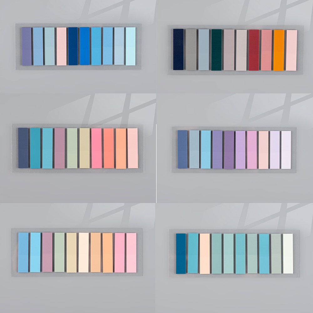 สติกเกอร์ฉลาก แบบใส หลากสีสัน สําหรับติดตกแต่งสมุดจดบันทึก เครื่องเขียน จํานวน 200 แผ่น - รูปที่ 7