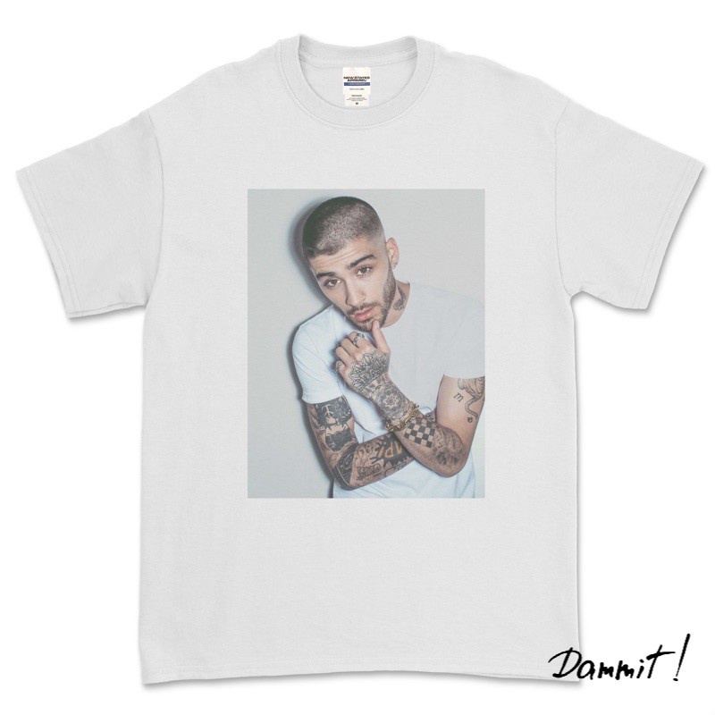 แฟชั่น เสื้อยืด Zayn MALIK - S, M, L, XL.