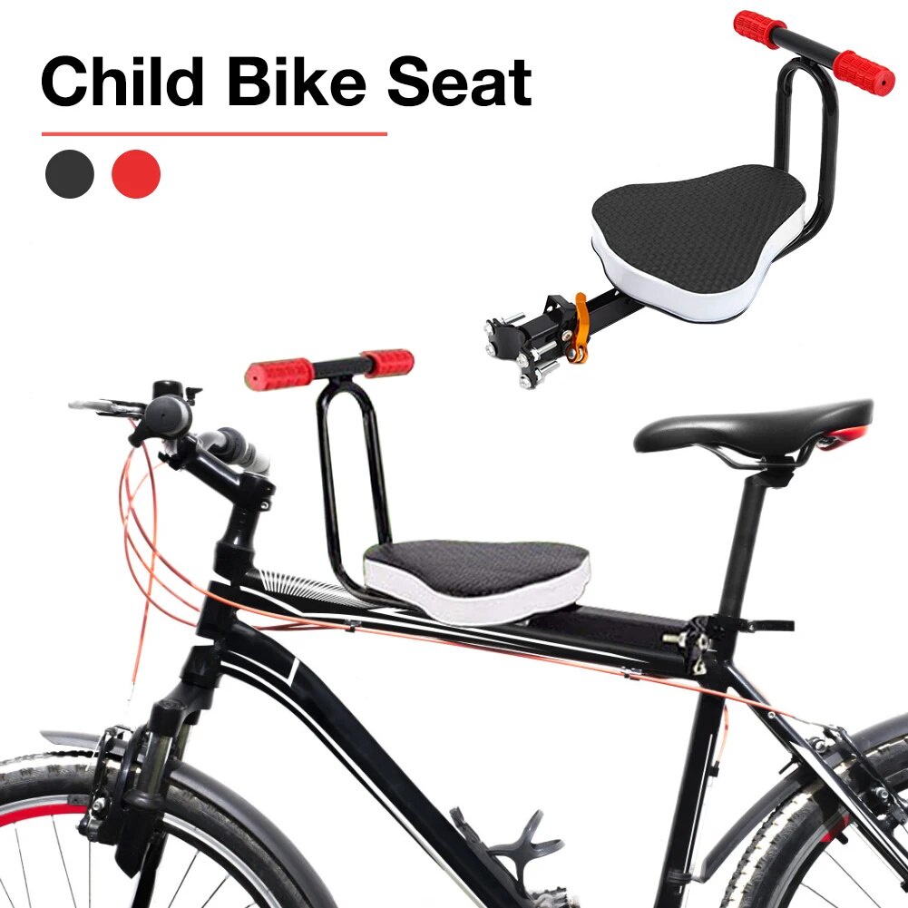Front Mounted Child Bike Seat Safety Bicycle Front Seat Lightweight Bicycle Seat For Kids Bicycle Bi