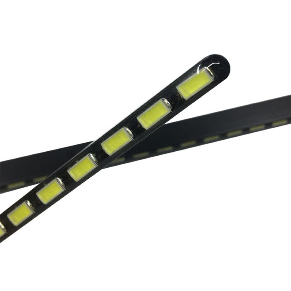 Okcatzone แถบไฟตัดหมอก LED DRL 7030 SMD 12 14 18 ดวง I3J8 สําหรับรถยนต์ 1 ชิ้น - รูปที่ 3