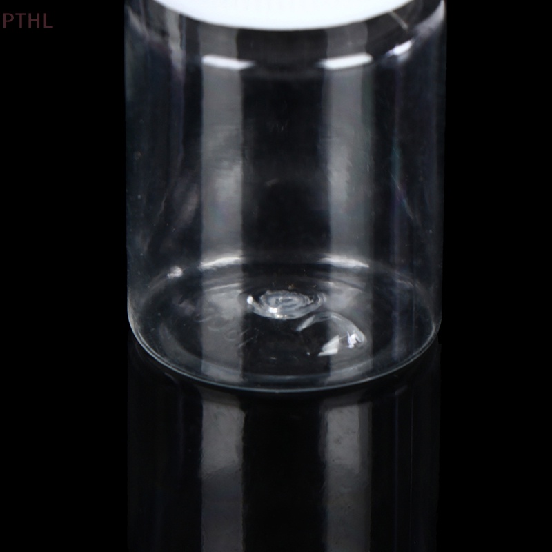 [PTHL] ขวดพลาสติกเปล่า PET ใส ขนาด 15 มล. 20 มล. 30 มล. 100 มล. สําหรับใส่ยา PT