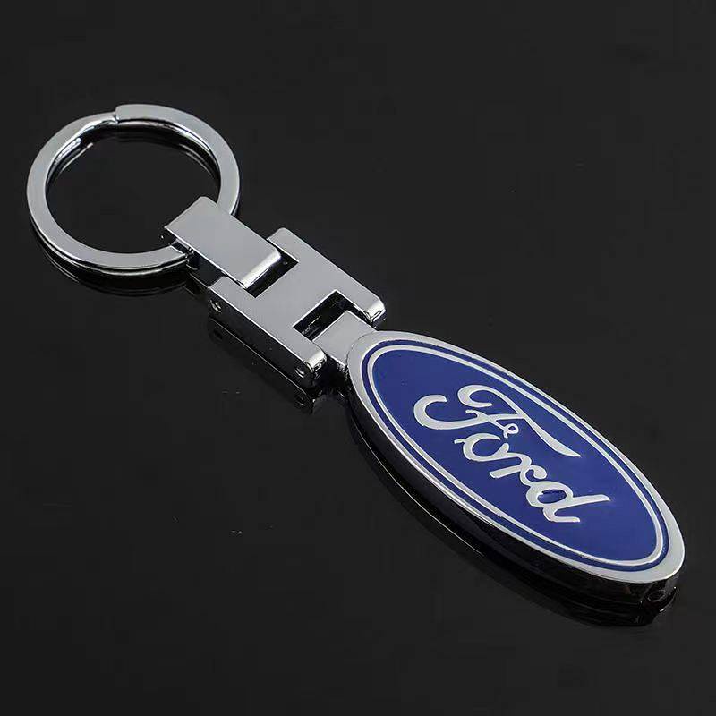 Individual Car Logo Keychain 4S Shop Business Promotional Novelties Metal Keychains Creative Car Key Ring WqZ8 - รูปที่ 3