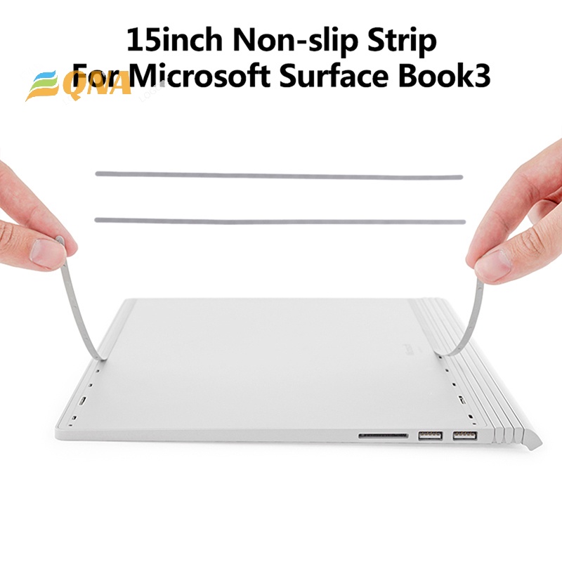 [QNA] แถบยางกันลื่น 15 นิ้ว สําหรับ Microsoft Surface Book3