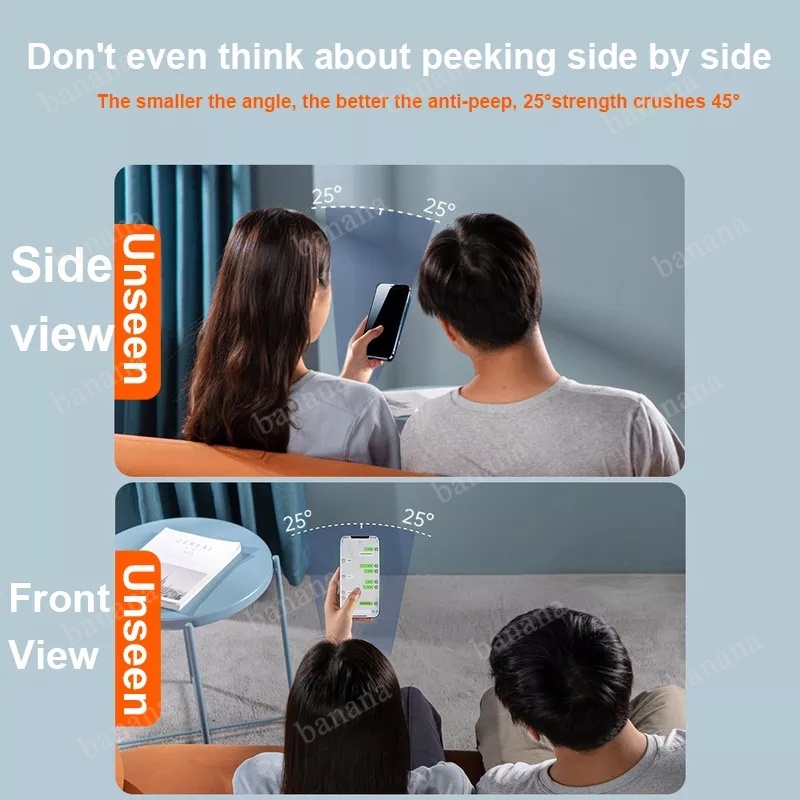 3 in 1 Vivo Y19S กันกระแทกเคสโทรศัพท์สําหรับ Vivo Y19S Y 19S Anti Spy นุ่มเซรามิค Matte ความเป็นส่วนตัวกระจกนิรภัย - รูปที่ 3