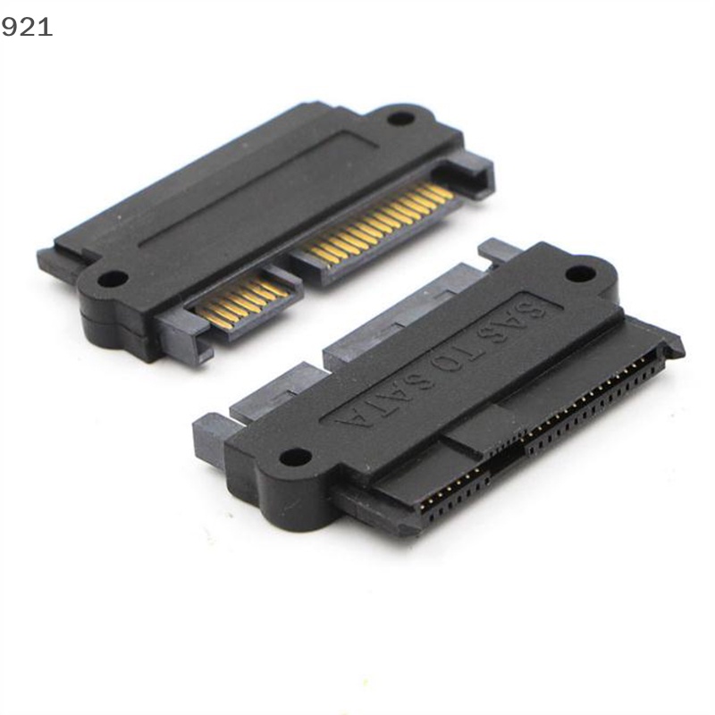 Nuannubbb อะแดปเตอร์เชื่อมต่อ สําหรับ SAS 29 pin Female to SATA 22pin Male Windows