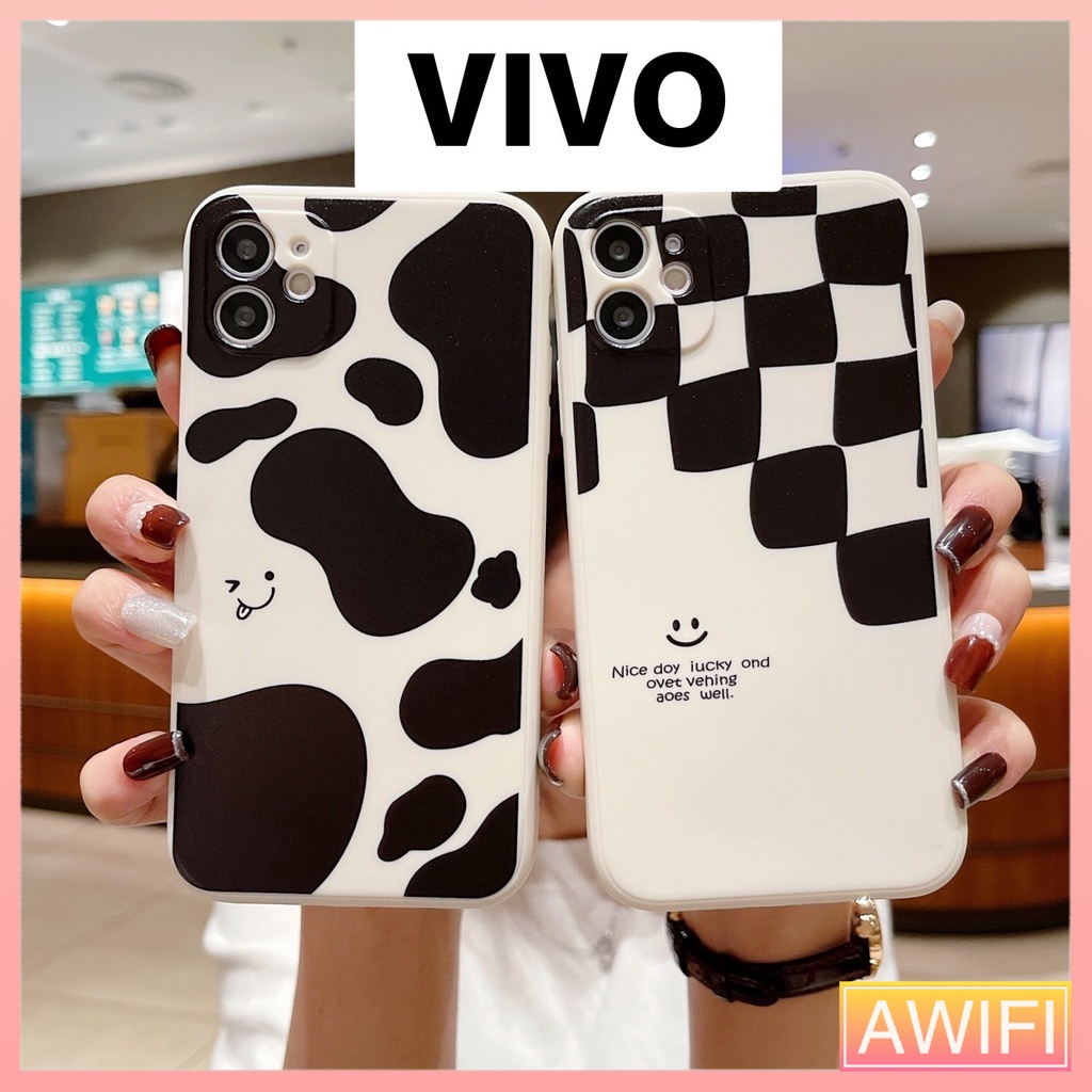 AWIFI เคสซิลิโคน เคสโทรศัพท์มือถือ เคส VIVO TPU vivo y12s y20 y93 y91 y91i y3 y11 y12 y15 y17#978