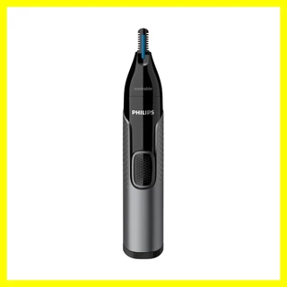 Philips Nose Trimmer Series 3000 ฟิลิปส์ เครื่องตัดแต่งขนจมูก ขนหู ขนคิ้ว ตัดง่าย ไม่กระชากขนจมูก รุ่น NT3650/16.