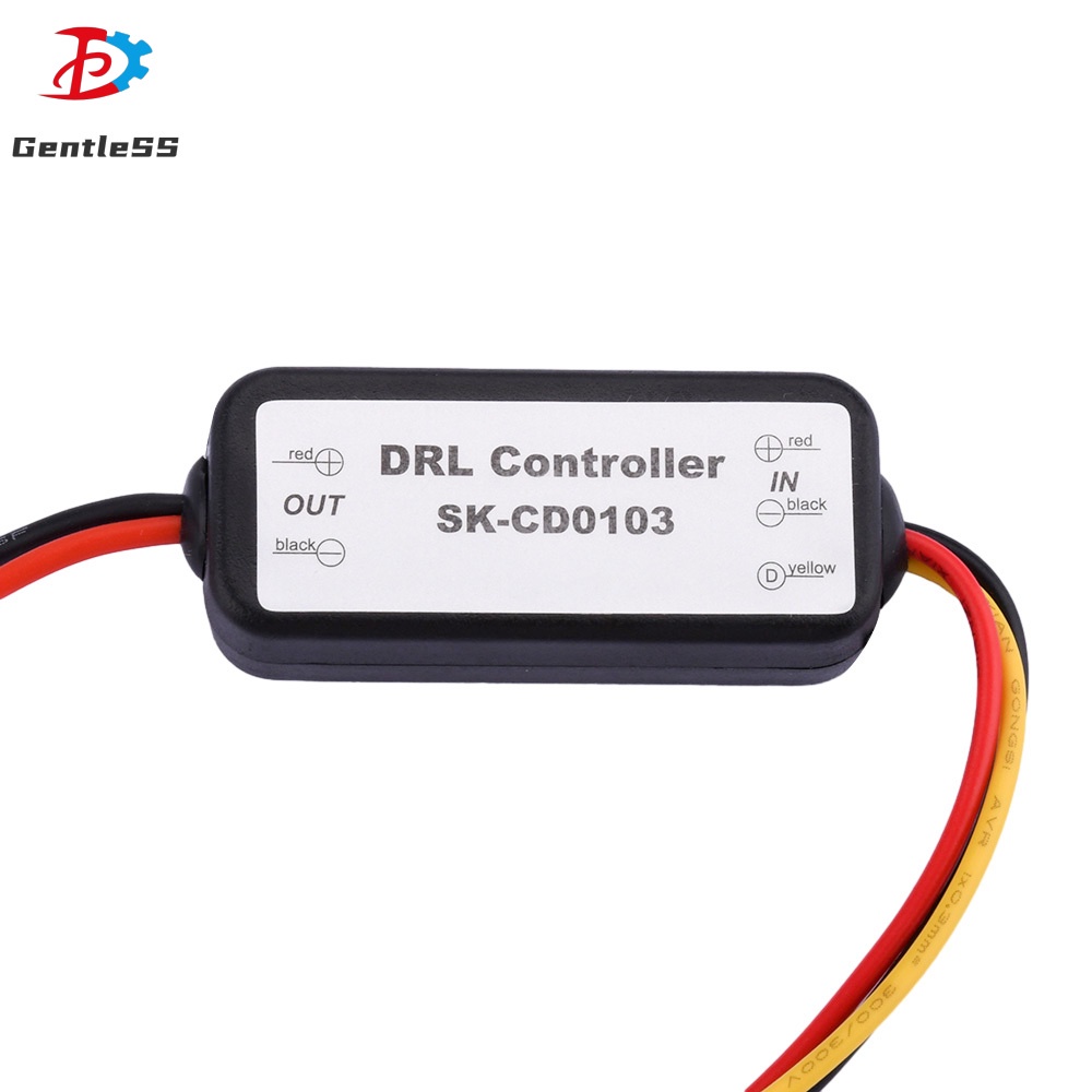 รีเลย์สวิตช์เปิด ปิดไฟกลางวัน LED 5A DRL 12-18V อุปกรณ์เสริม สําหรับรถยนต์