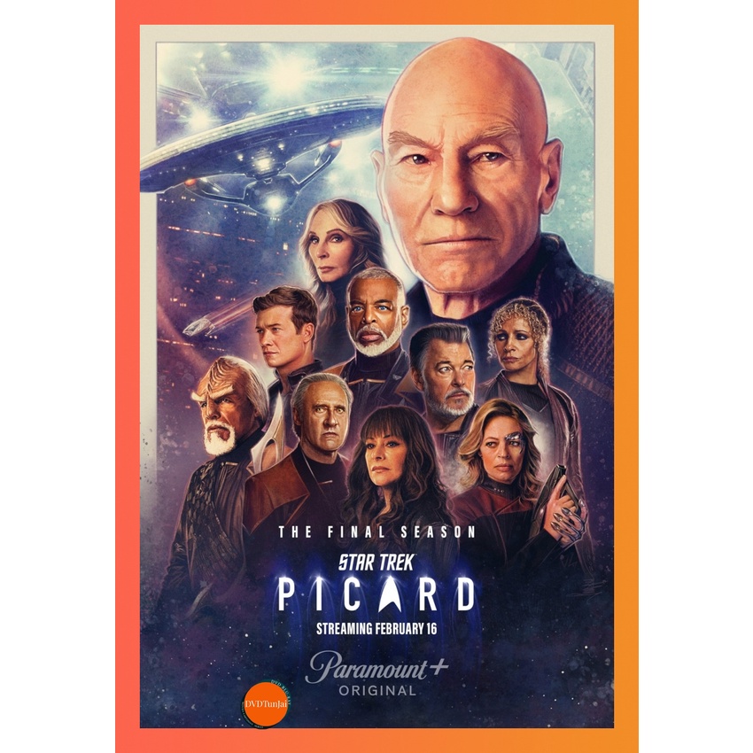 ใหม่ หนังแผ่น DVD Star Trek Picard Season 3 (2023) สตาร์ เทรค พิคาร์ด ปี 3 (10 ตอน) (เสียง อังกฤษ | ซับ ไทย/อังกฤษ) หนัง