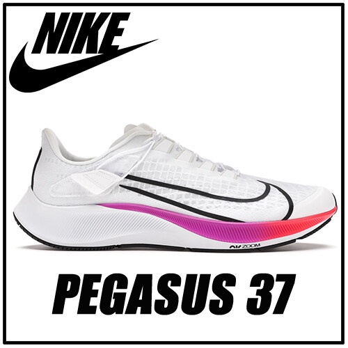 แท้ ✨ Nike Air Zoom Pegasus 37  รองเท้าวิ่งระบายอากาศ - สีขาว
