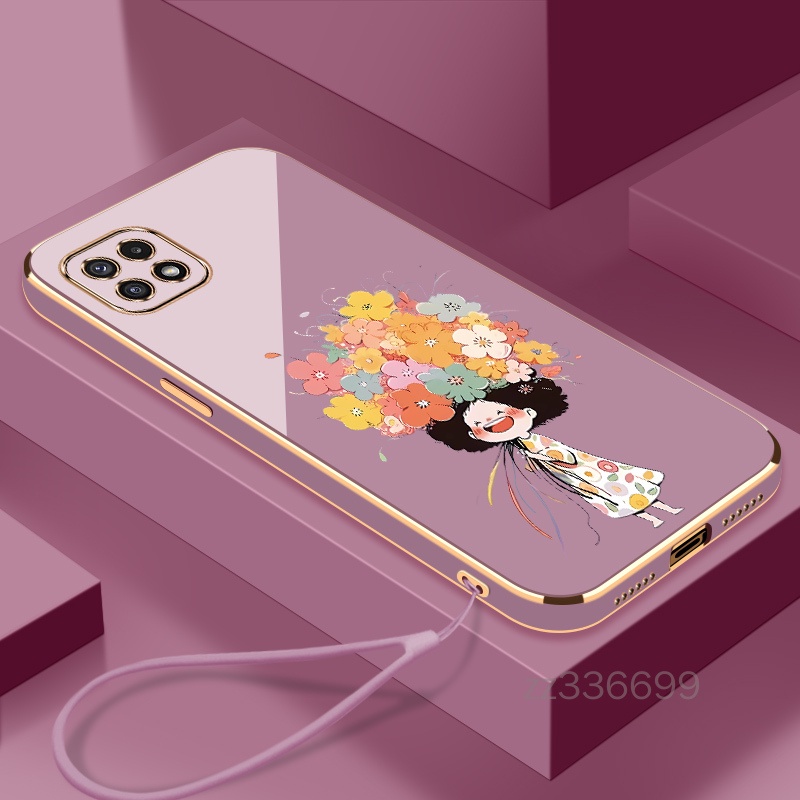 ใหม่ เคสโทรศัพท์มือถือ ซิลิโคน ลายดอกไม้ สําหรับ Samsung A15 A25 4G 5G 2024