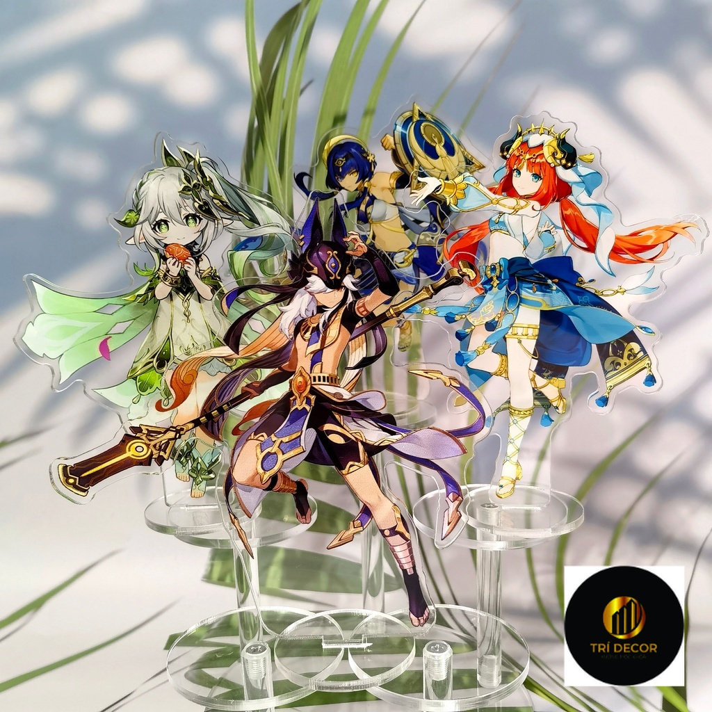 อะนิเมะ Standee Genshin Impact รูป Shikanoin Heizou Dori Nilou