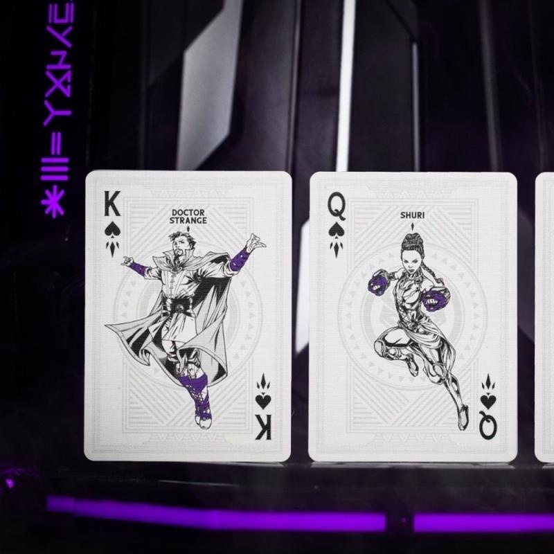 Poker Marvel Official Panther เล่นไพ่ Avengers Cool เล่นไพ่ดอกไม้ตัดเฉพาะหอพัก Party ต้องมี Marvel Official Black Panther เล่นไพ่ Avengers Showoff wzj0378.my20231128 - รูปที่ 4