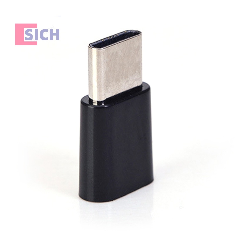 [Sich] อะแดปเตอร์แปลงสายชาร์จ Micro USB ตัวเมีย เป็น Type-C USB-C ตัวผู้