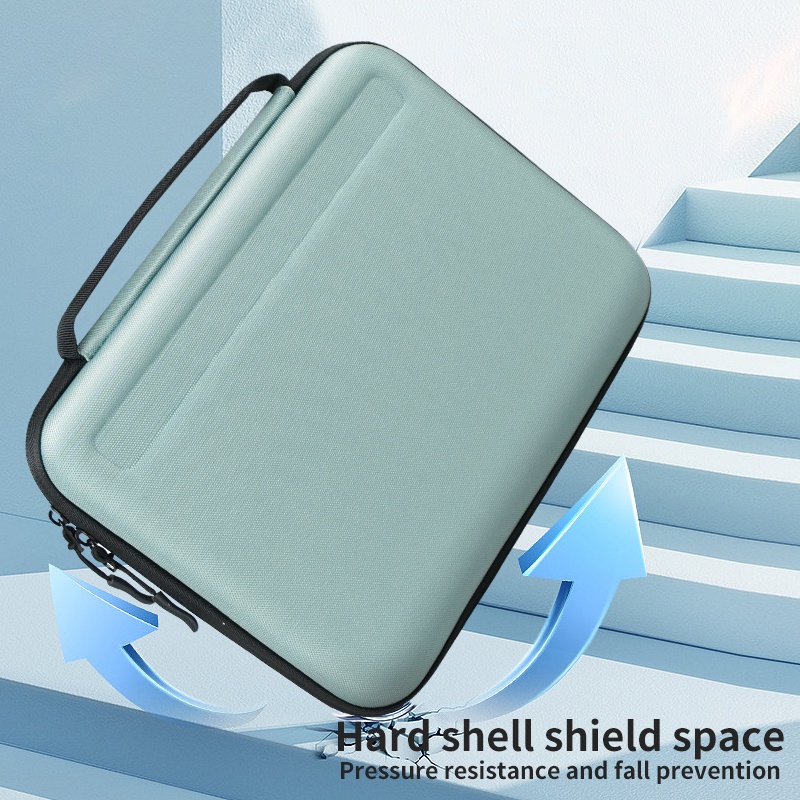 กล่องเก็บของ EVA แบบแข็ง อเนกประสงค์ แบบพกพา ขนาดใหญ่ สําหรับ iPad 10.2 9th 8th 7th Air 5 4 3 2 1 Pro 11 12.9 9.7 Mini 6 5 4 3 2 1 iPad 2 3 4 เคส - รูปที่ 3