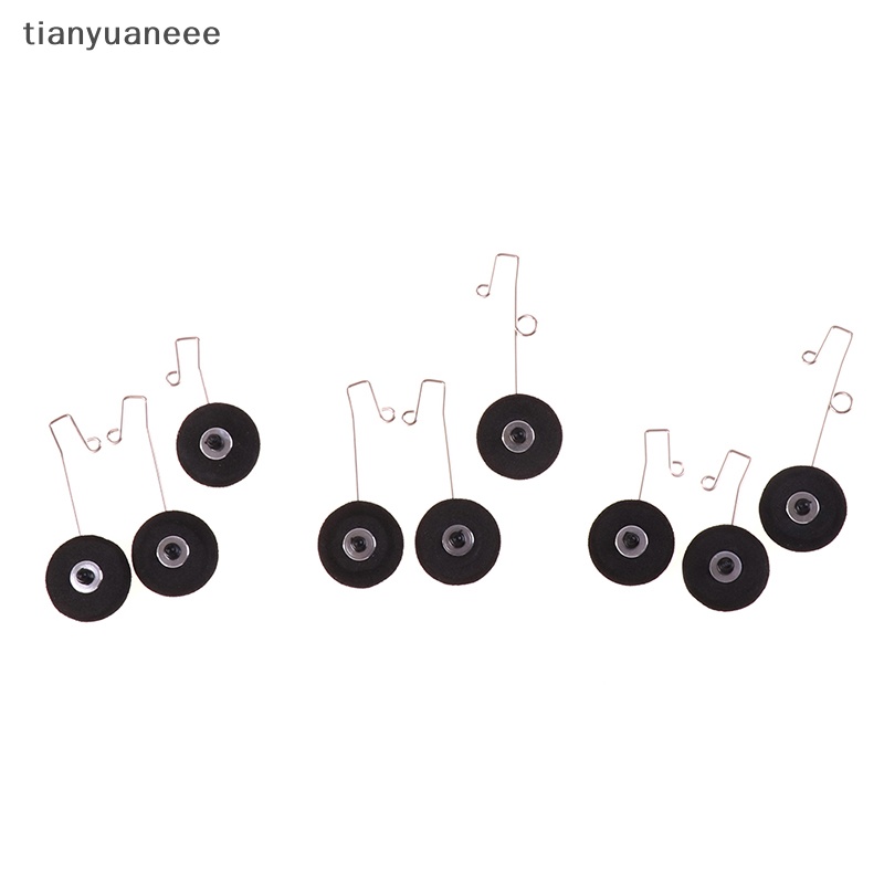 Tianyuaneee ชุดเกียร์ลงจอด โฟมมือโยน พร้อมล้อ เครื่องบิน 1 ชุด