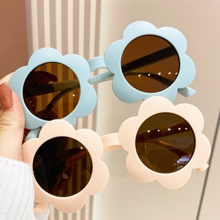 แว่นตากันแดด ประดับโบว์น่ารัก ไล่โทนสี แฟชั่นสําหรับเด็กผู้ช…