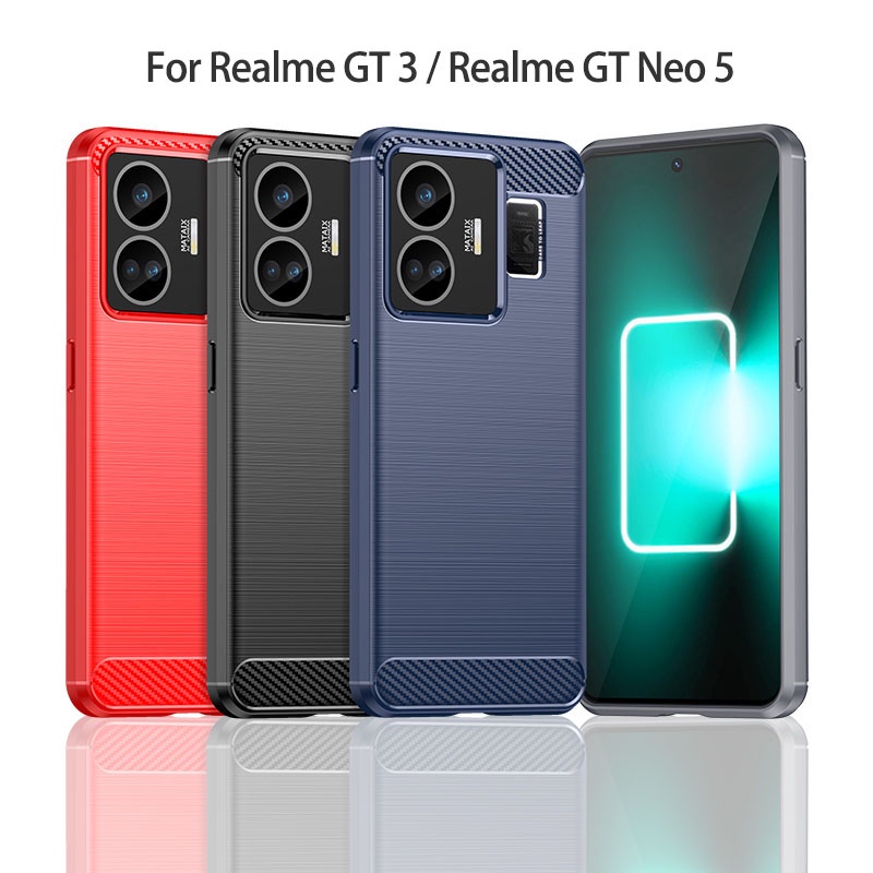 ปลอกกันกระแทกสําหรับRealme C55 C53 C51 C35 C31 C33 C30 C30S Realme GT3 GT5 GT Neo3 Neo5 Neo 3 5 Narz