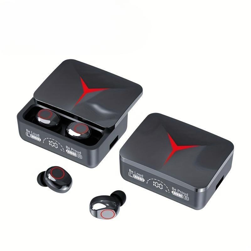 Senbenbao M90 PRO หูฟังไร้สาย 5.2: IPX5 กันน้ํา, หูฟัง TWS, จอแสดงผลดิจิตอล LED - เหมาะสําหรับกีฬากลางแจ้ง!