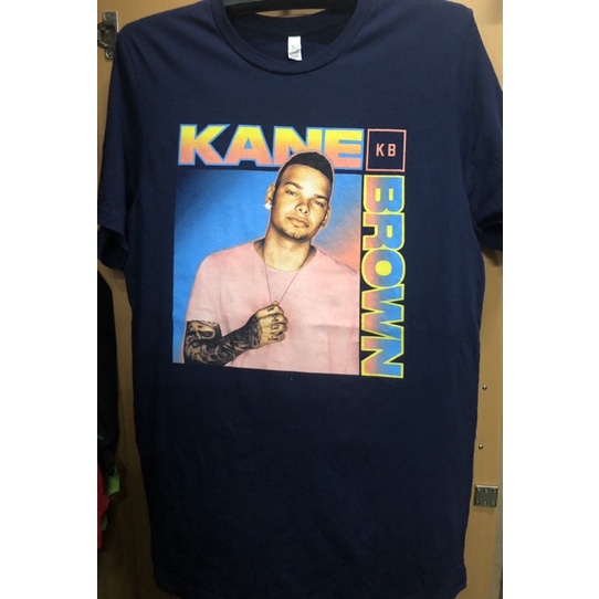 พร้อมส่ง เสื้อยืดนักร้อง Kane Brown size XL