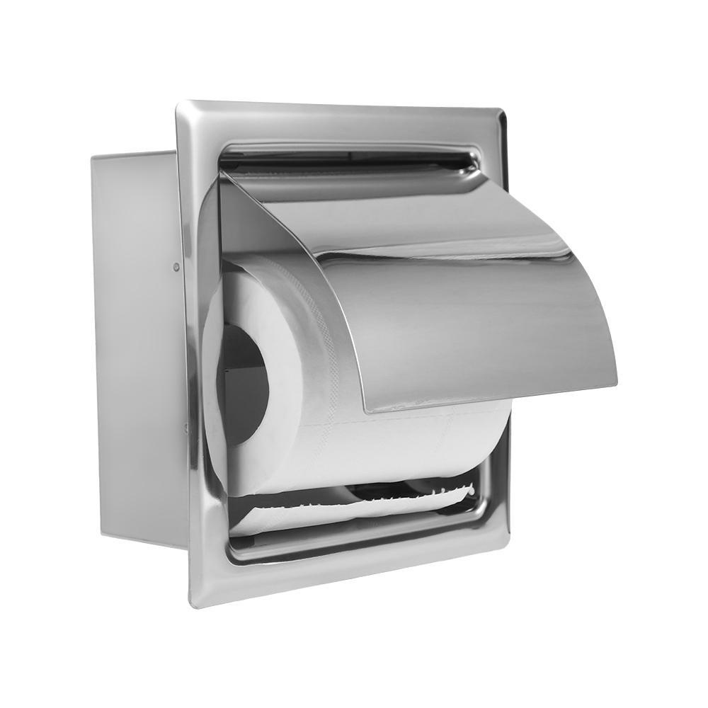 Alisondz กล่องทิชชู่ ฝังฝ้า กันน้ํา อุปกรณ์ห้องน้ํา พร้อมฝาปิด ติดผนัง ปกปิด ที่ใส่กระดาษชําระ ราคา ถูกที่สุด ดีลบีเคเค แกลเลอรีภาพที่ 9