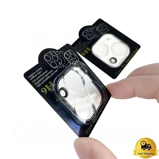 ฟิล์มกระจกเลนส์กล้อง for iphone 15 ฟิล์มเลนส์11 12 13 14 Pro Max 15plus 12mini 11promax ใส ฟิล์มกันรอยกล้อง 15pro