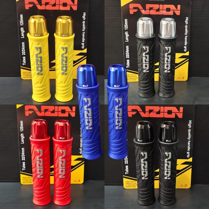 ปลอกแฮนด์ Fuzion Hayatesu + Universal CNC Handlebar Link Nmax, Aerox, Pcx, Adv, Vario, Beat
