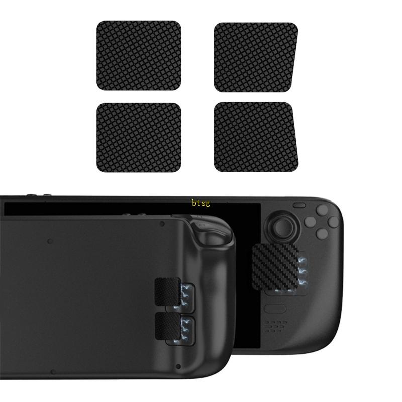 Bt สติกเกอร์ติดจอยสติ๊กควบคุมเกม กันการสึกหรอ อุปกรณ์เสริม สําหรับ Steam Deck Controller Grip Covers Game Controller Skin Accessories 2 P