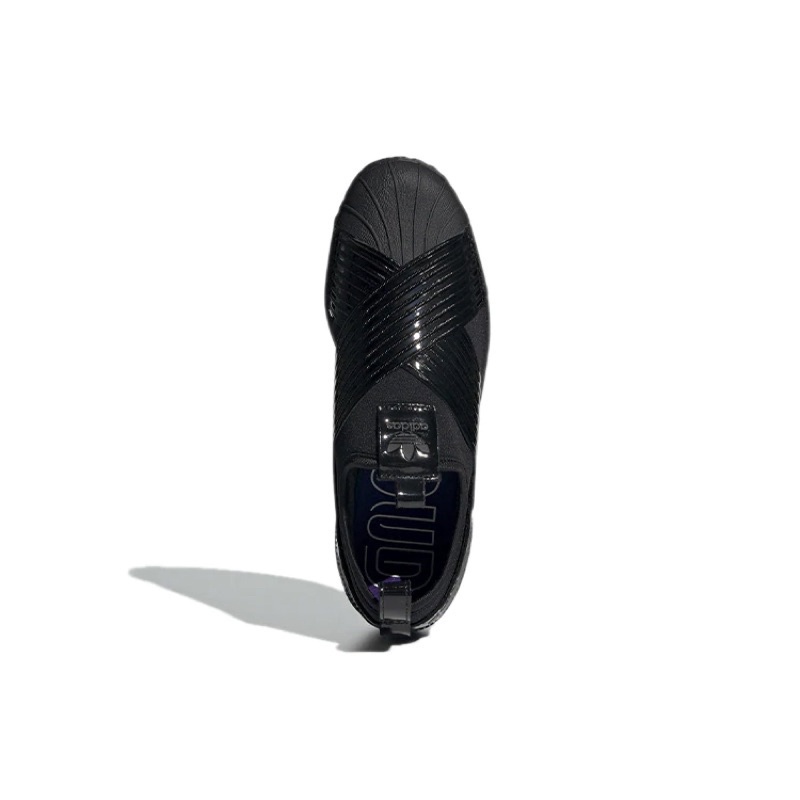 Adidas Superstar Slip-On Triple Black (Size 40.5) ของแท้ แฟชั่น