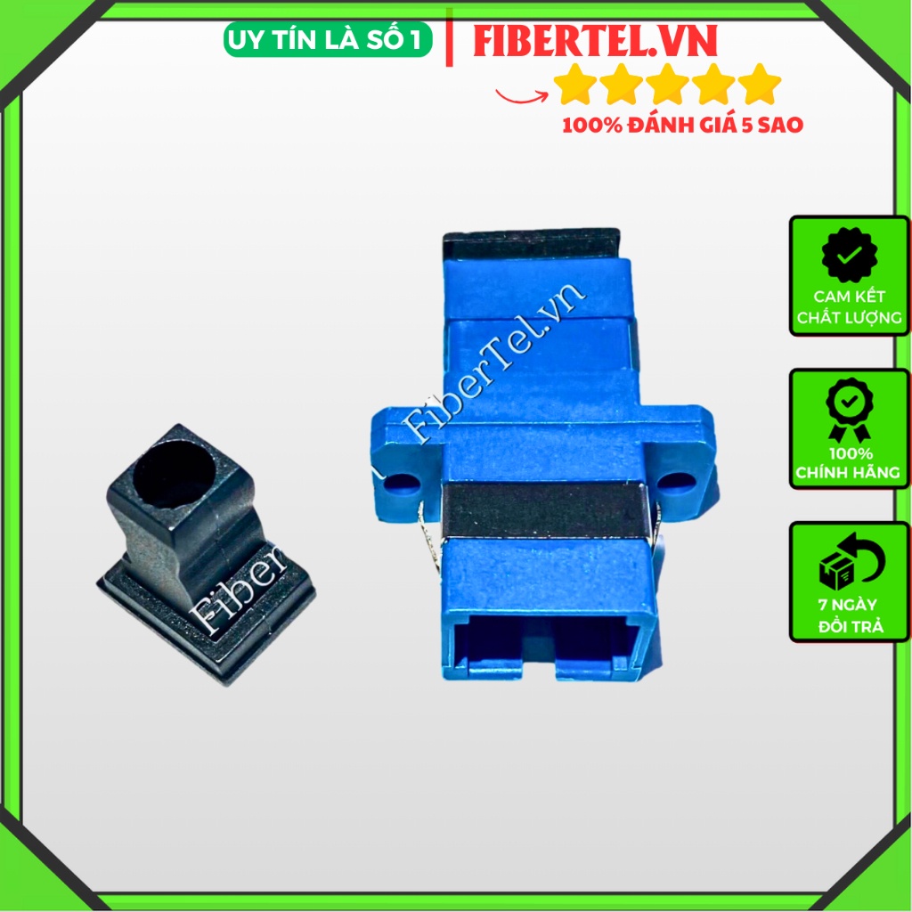 ขั้วต่อออปติคอลอะแดปเตอร์ไฟเบอร์เทล SC / UPC คุณภาพสูง 50 ชิ้น
